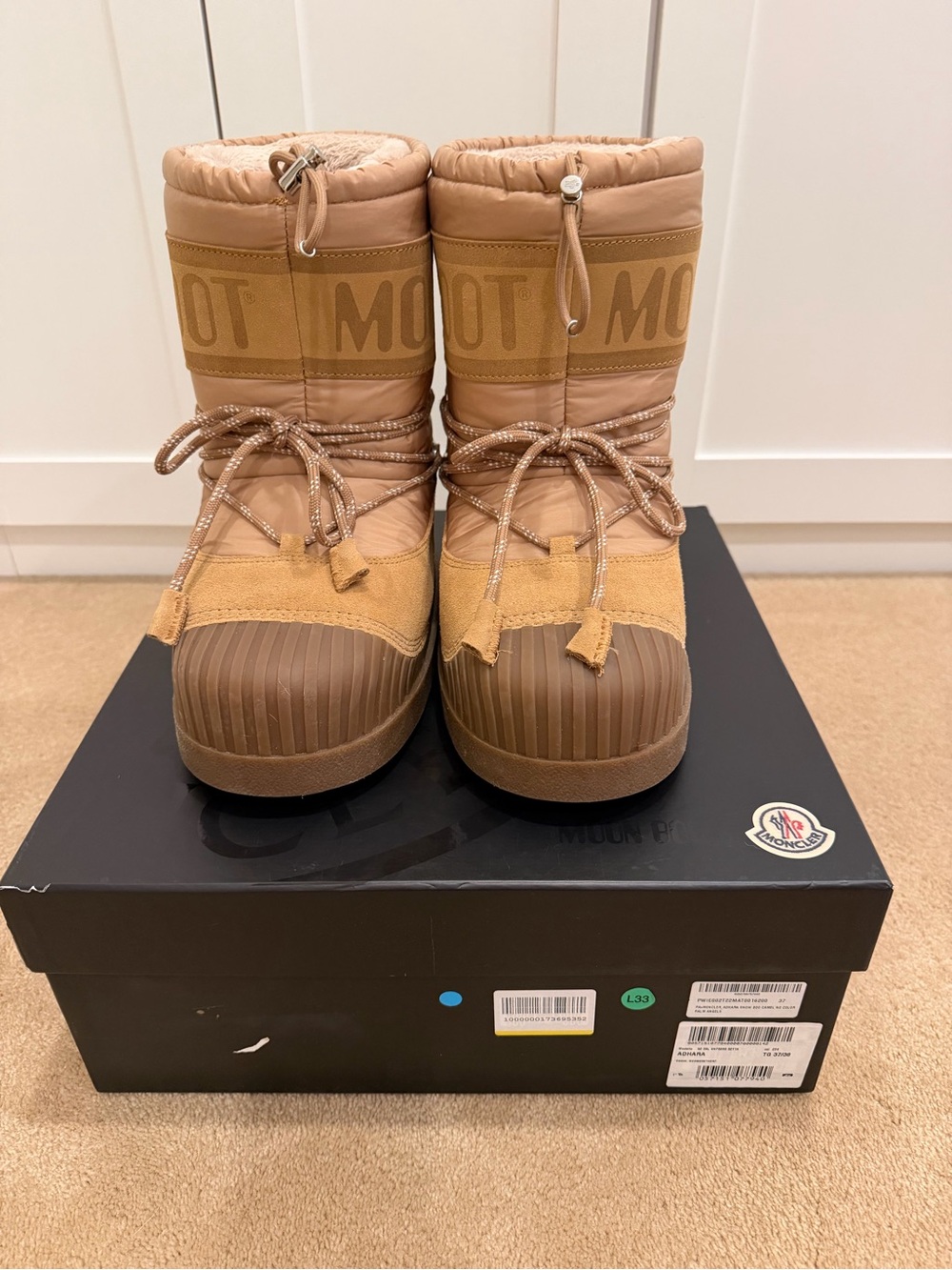 Moncler Palm Angel Moon Snow Boots